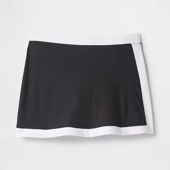 Swim Skort | Black with White Tipping | Size M | NWT | GAP - Picture 3 of 4
